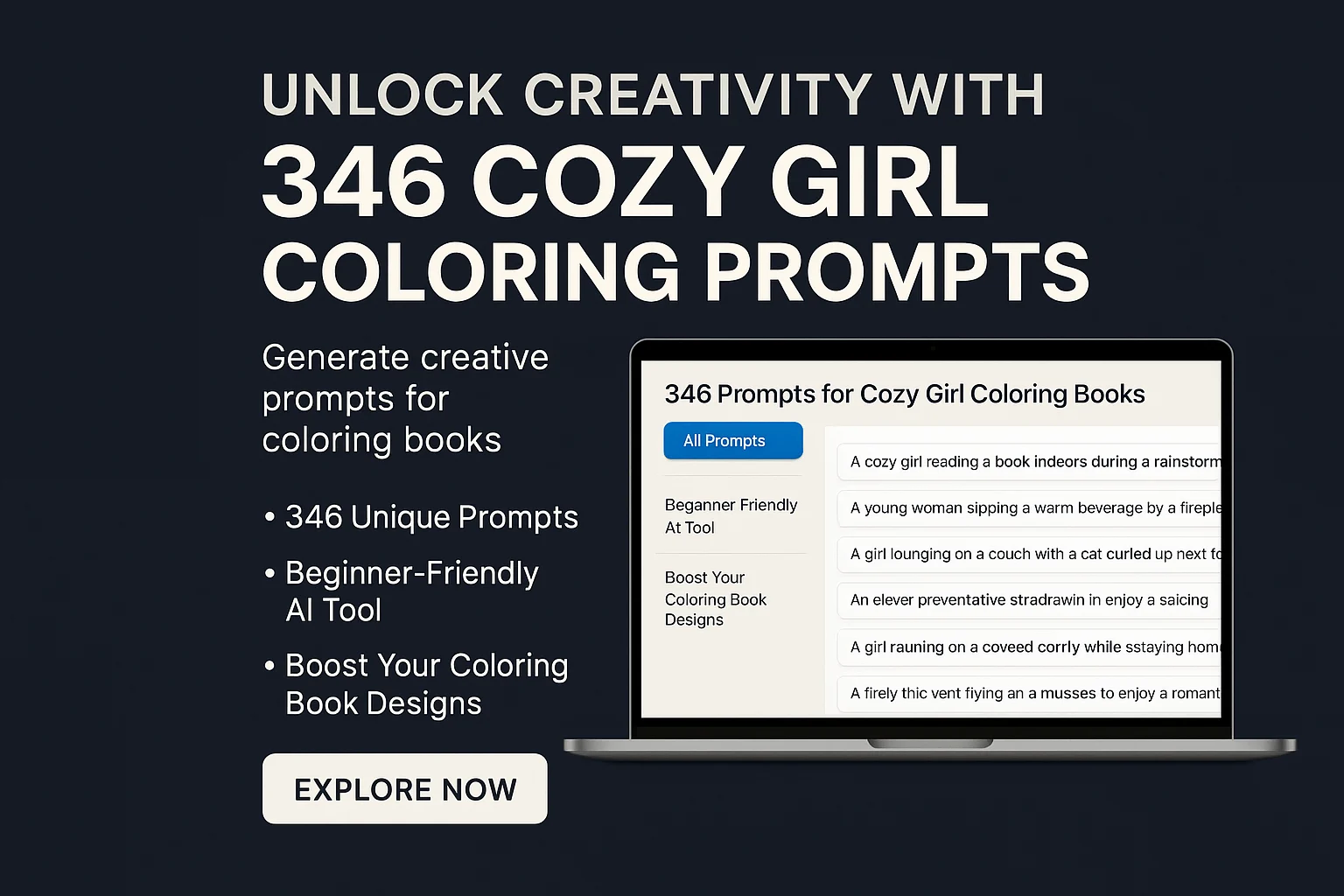 346 Prompts for Cozy Girl Coloring Books Review: A Detailed Look at Features, Benefits, and Value featured image