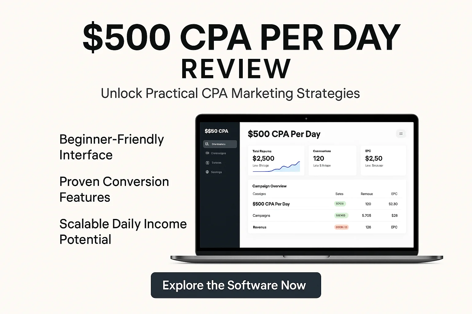 $500 CPA Per Day Review: Honest Overview, Pros & Cons, and Buying Guide featured image