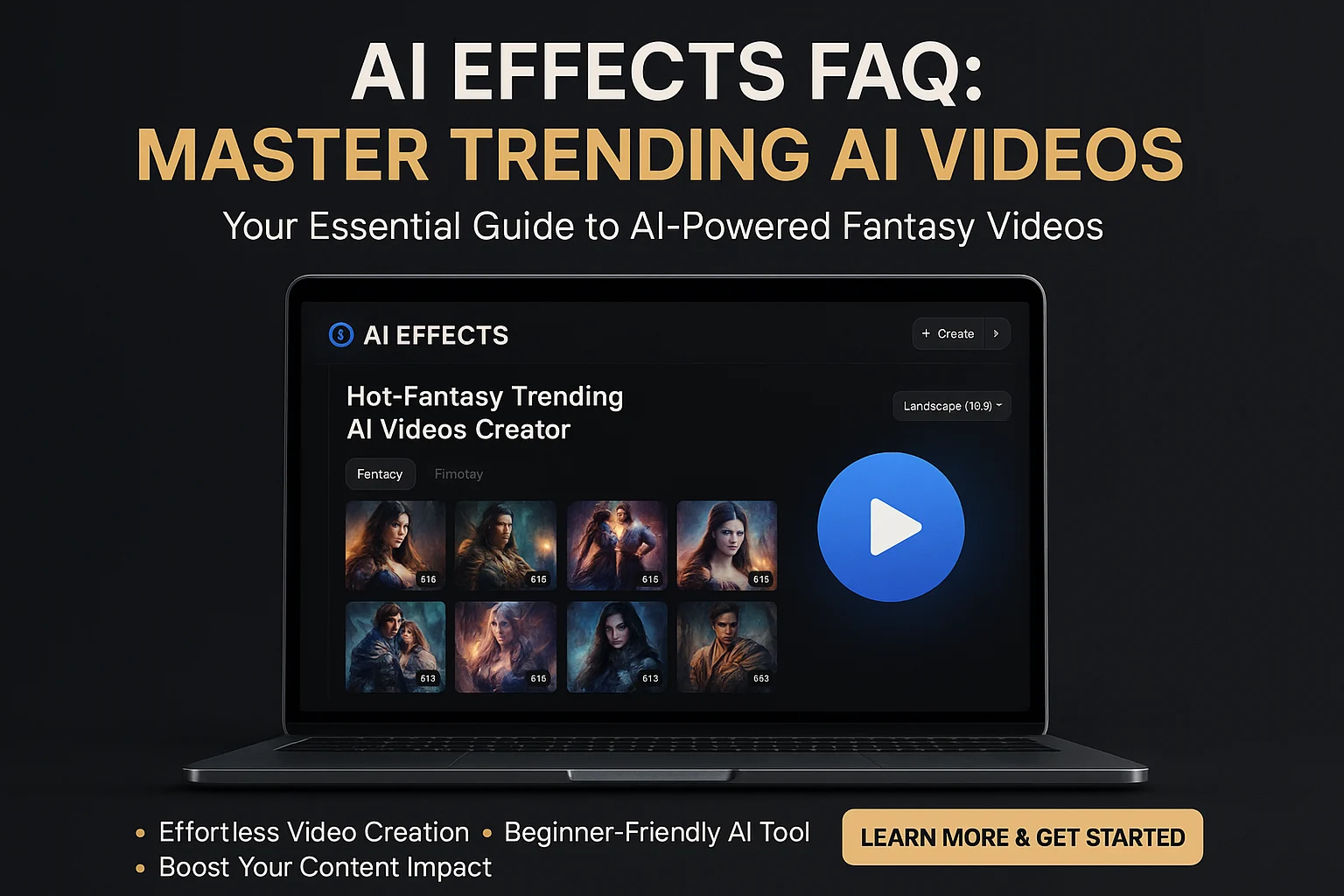 AI Effects - Hot-Fantasy Trending AI Videos Creator FAQ: Answers to Your Top Questions featured image