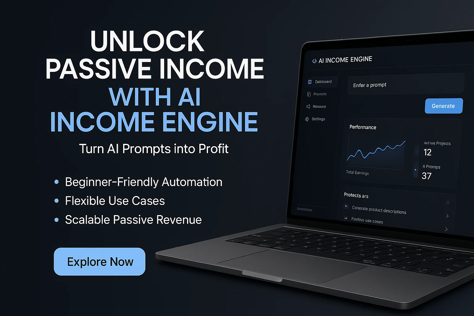 AI INCOME ENGINE: Create Passive Wealth With A Prompt Shop Use Cases That Drive Results featured image