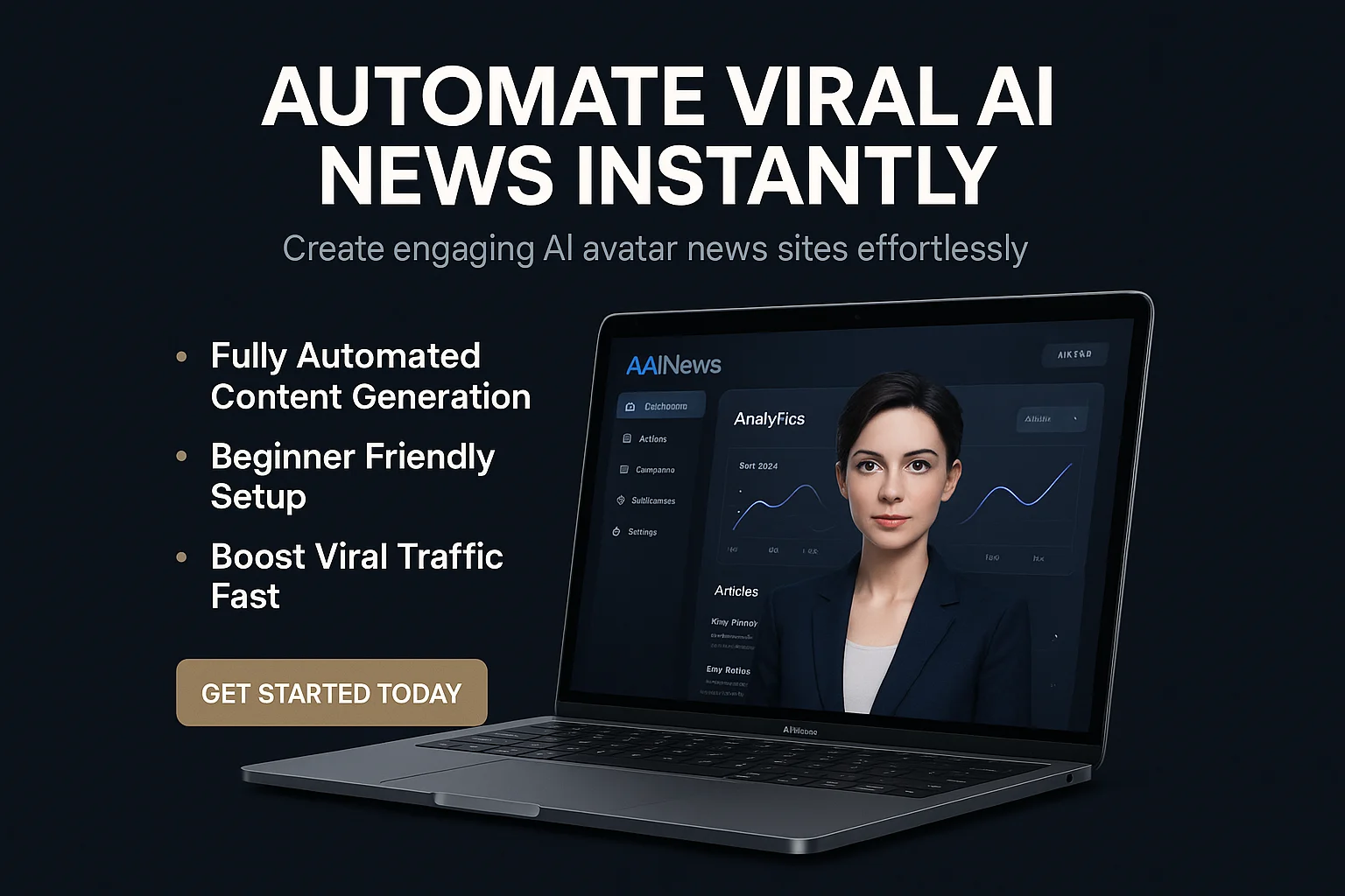 AINews Avatar Review: Automate Your Viral AI Avatar News Site with Ease featured image