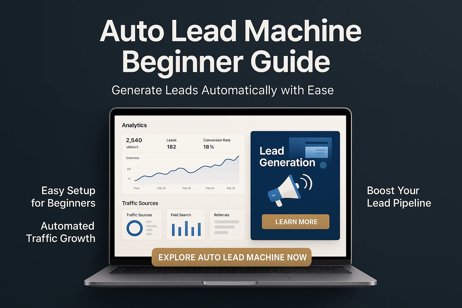 Auto Lead Machine Beginner Guide: How to Start Generating Leads Automatically featured image