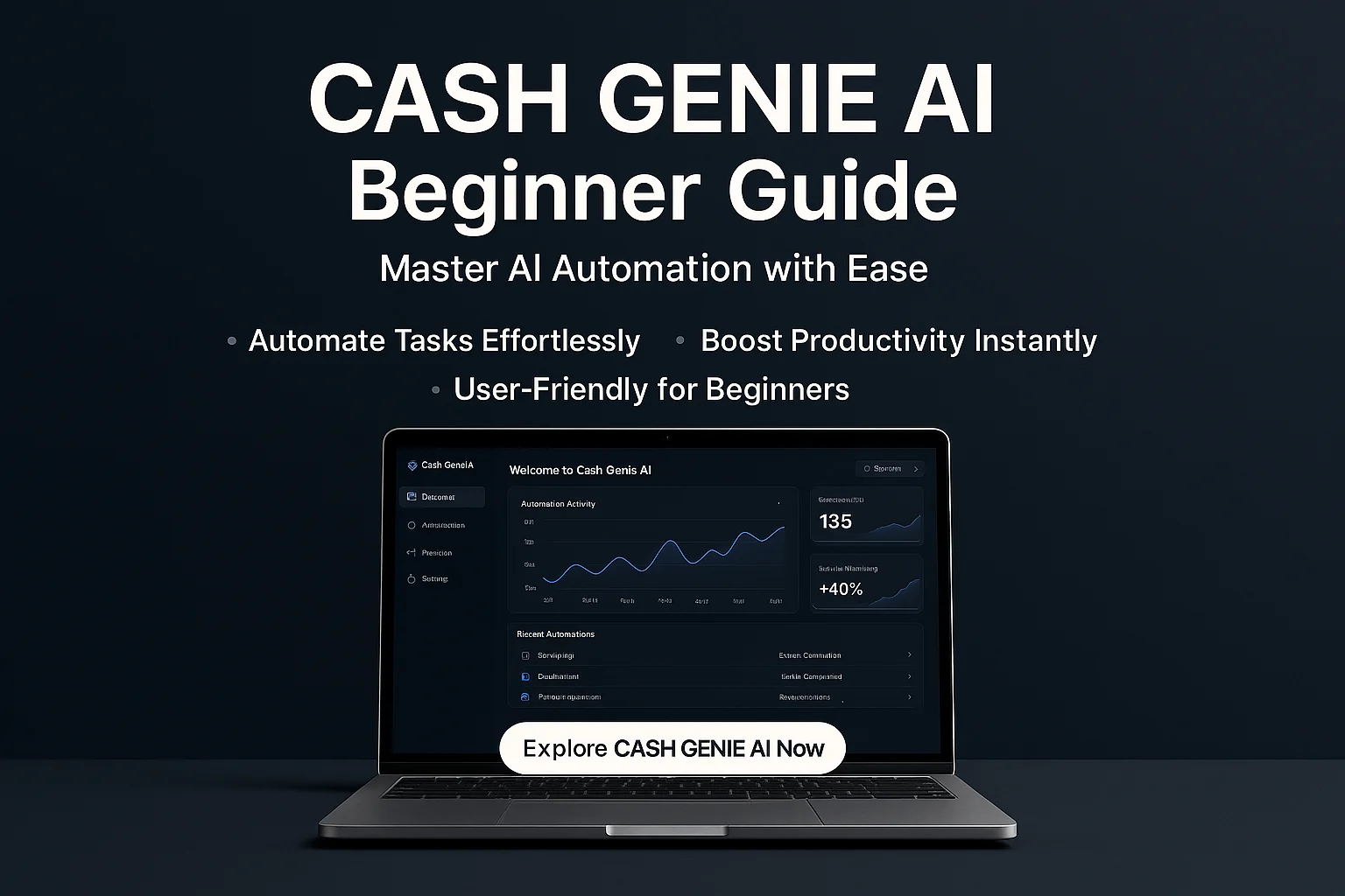 CASH GENIE AI Beginner Guide: How to Get Started with Smart AI Automation featured image