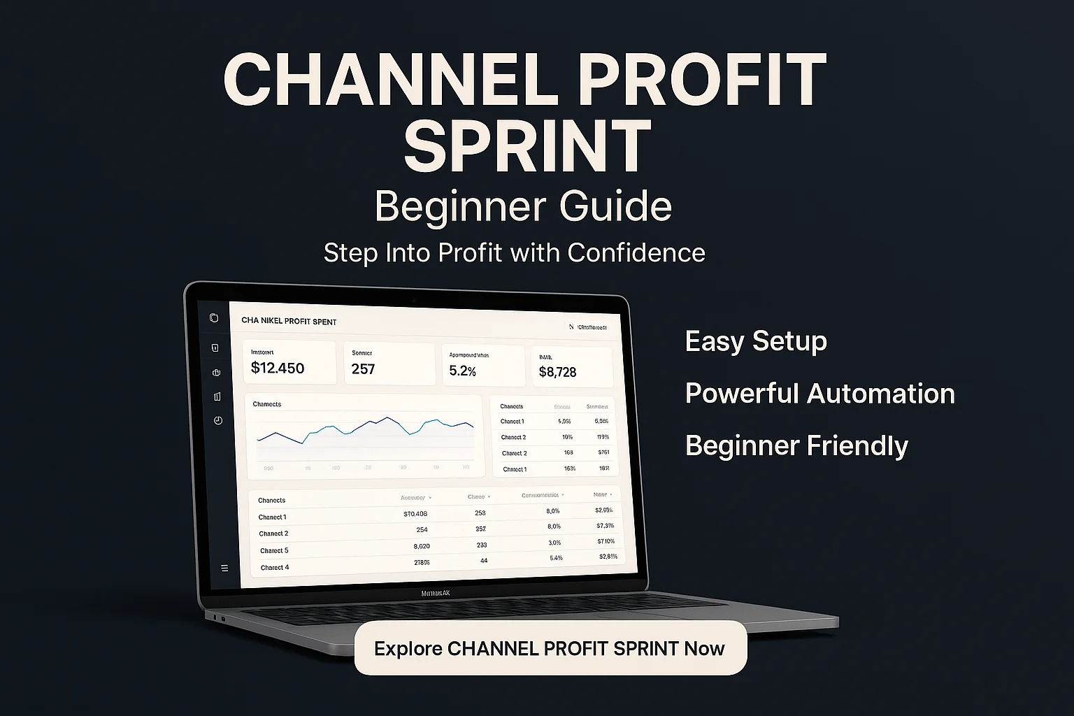 CHANNEL PROFIT SPRINT Beginner Guide: How to Start and Succeed Fast featured image
