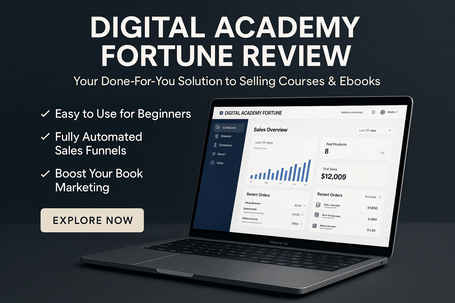 Digital Academy Fortune - DFY Platform to Sell Courses & Ebooks Review: A Complete Overview featured image