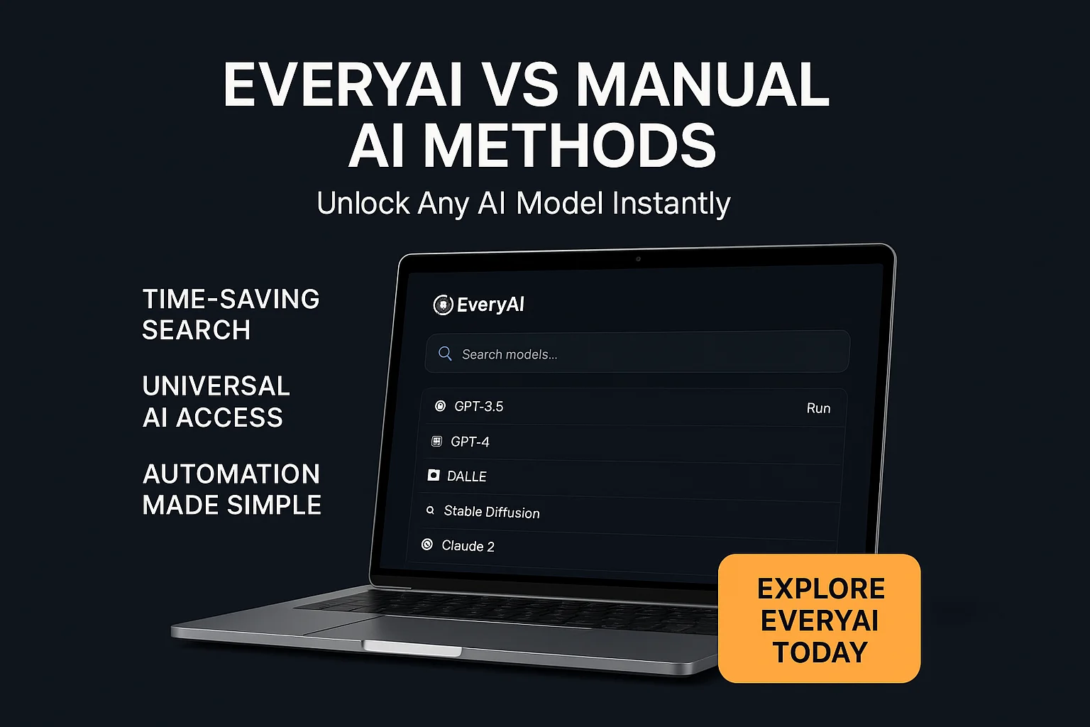 EveryAI - Universal AI App vs Manual Methods: Streamline Your AI Workflow Today featured image