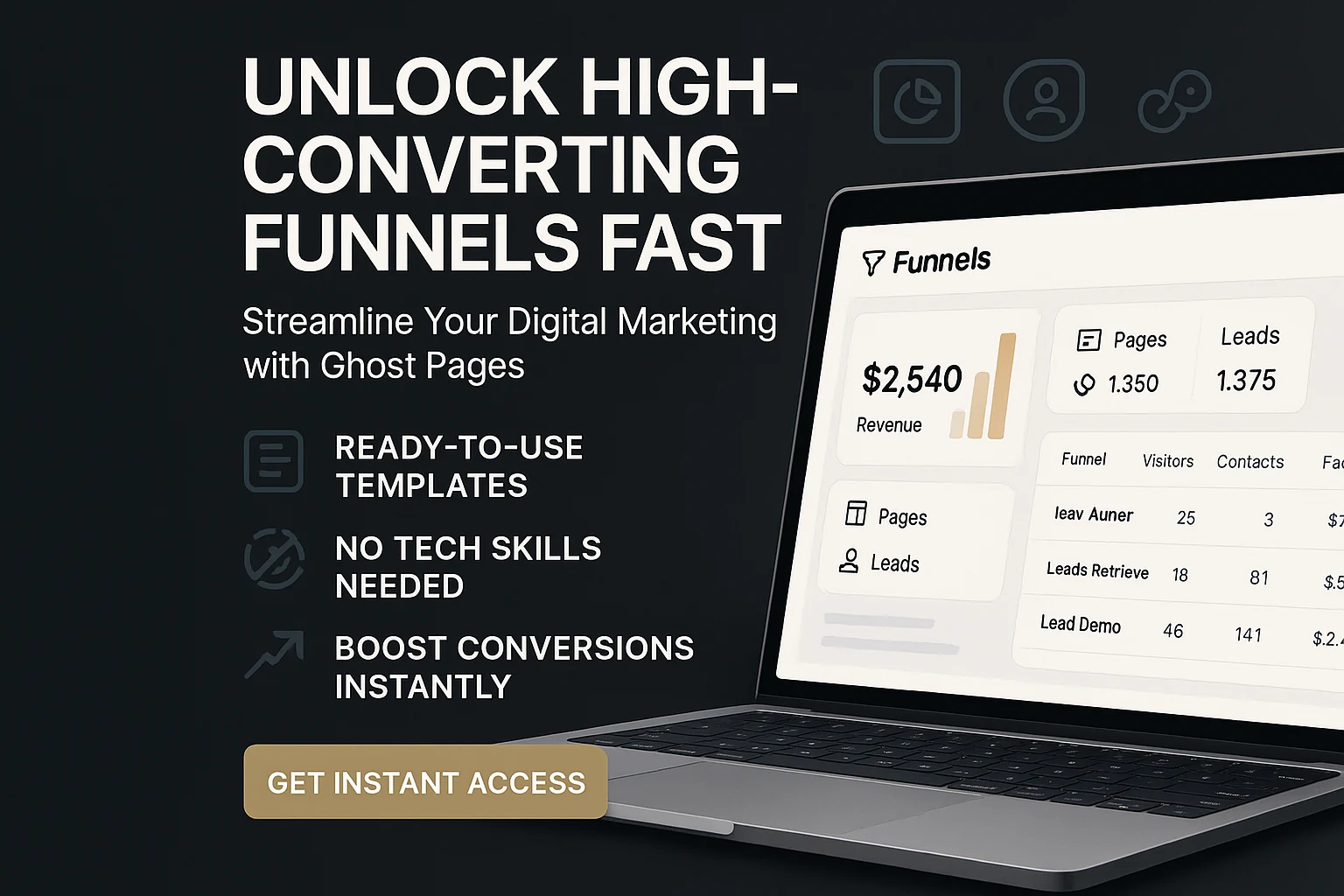 Ghost Pages Review: Unlock Effortless High-Converting Digital Funnels featured image