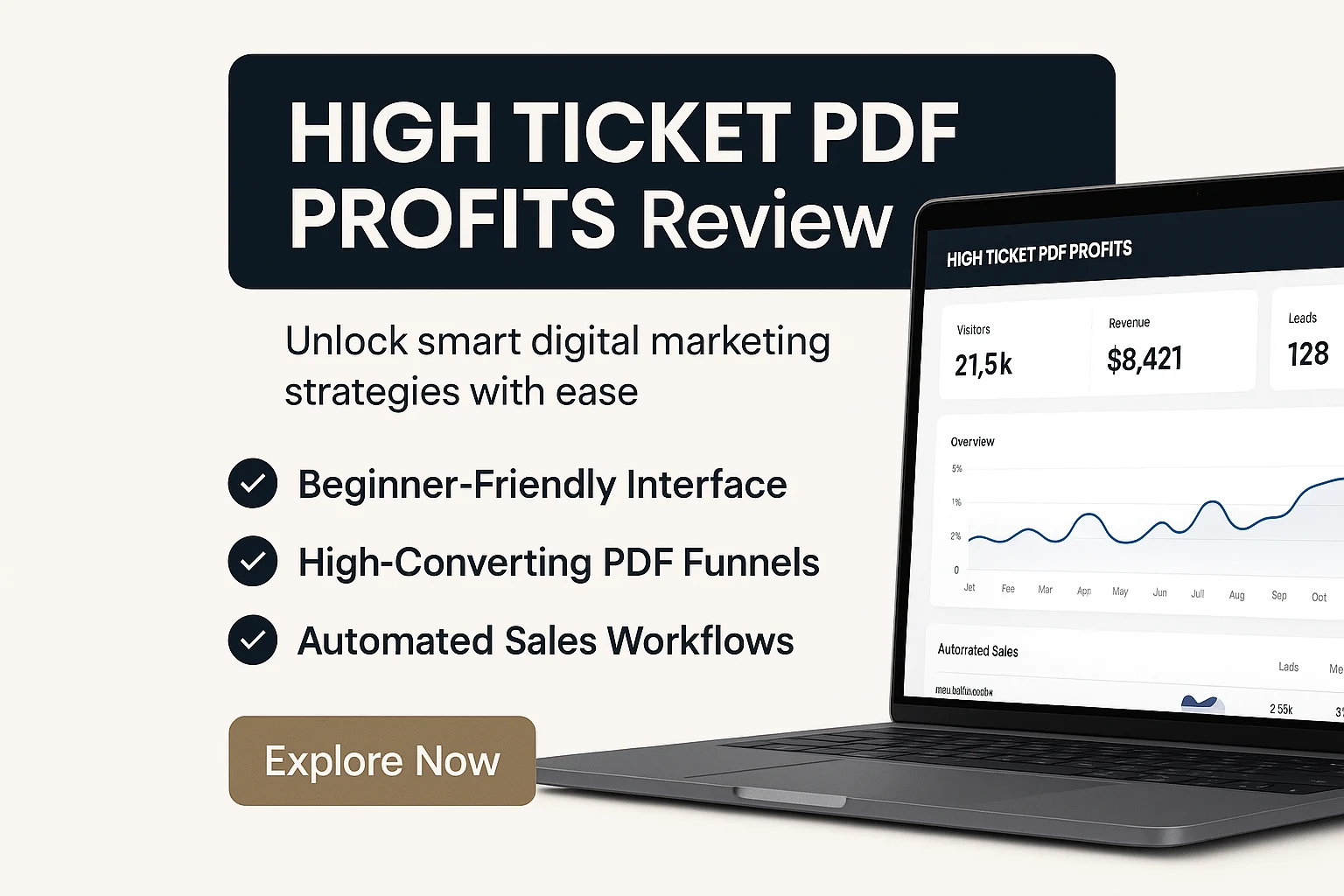 HIGH TICKET PDF PROFITS Review: An Honest Look at Features, Benefits, and Suitability featured image