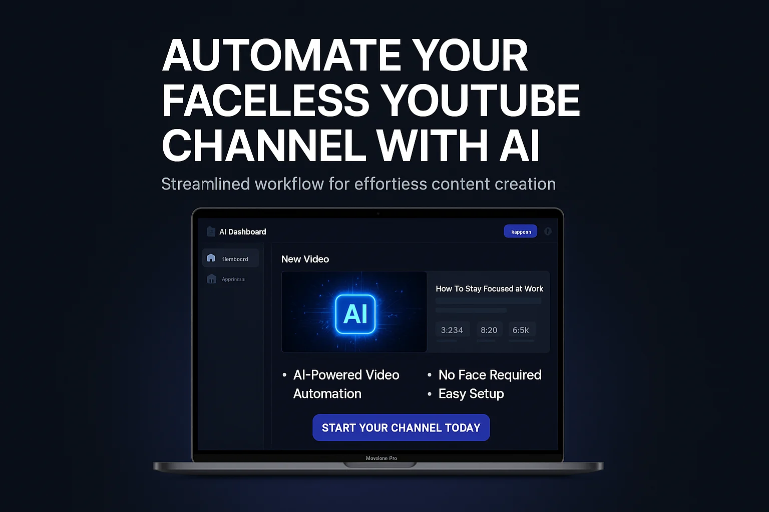 How to Use (PLR) Faceless YouTube Channel with AI: A Step-by-Step Workflow Tutorial featured image