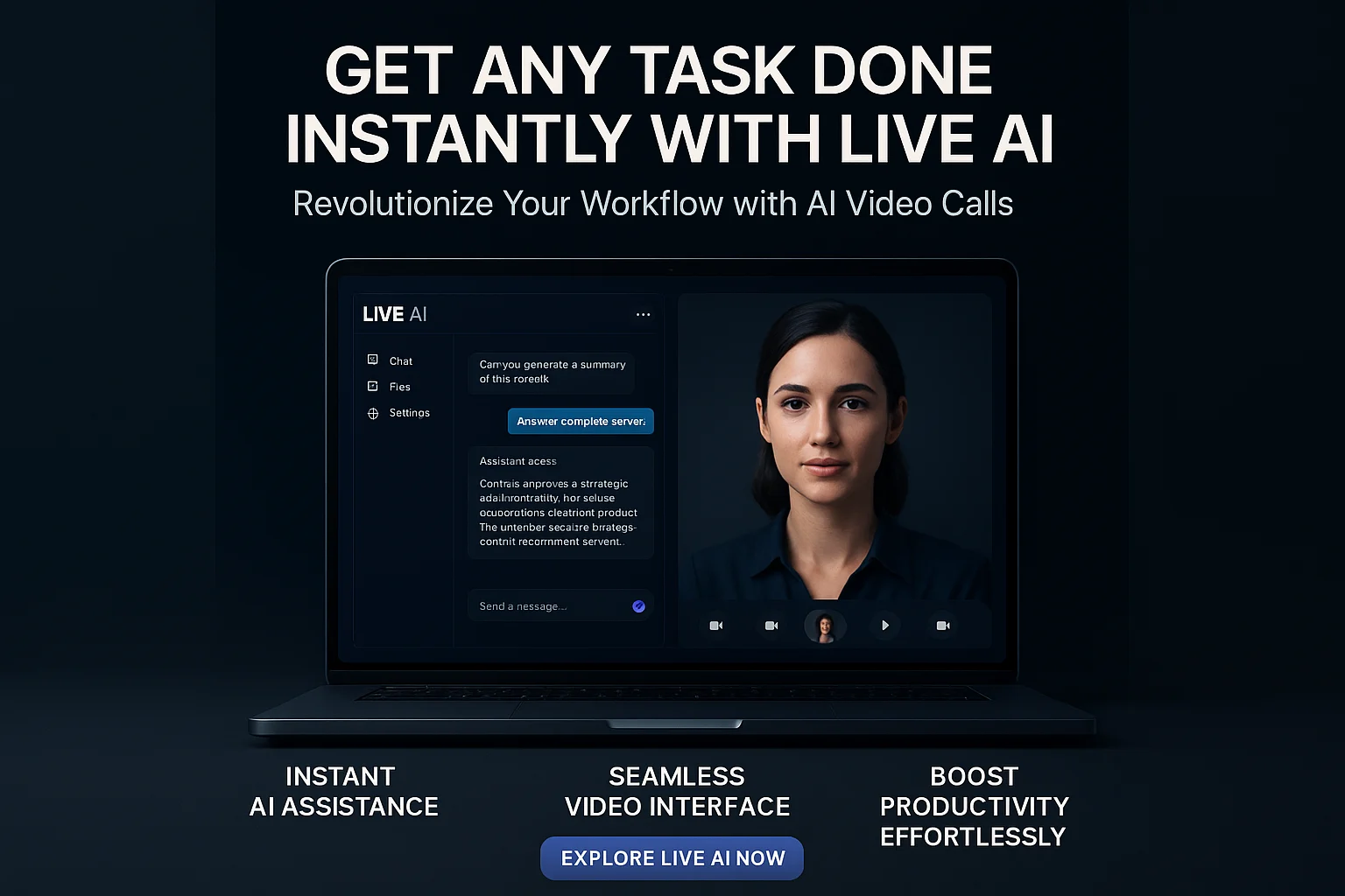 LIVE AI - Start an AI Video Call and Get Any Task Done Review: Transform Your Productivity Today featured image