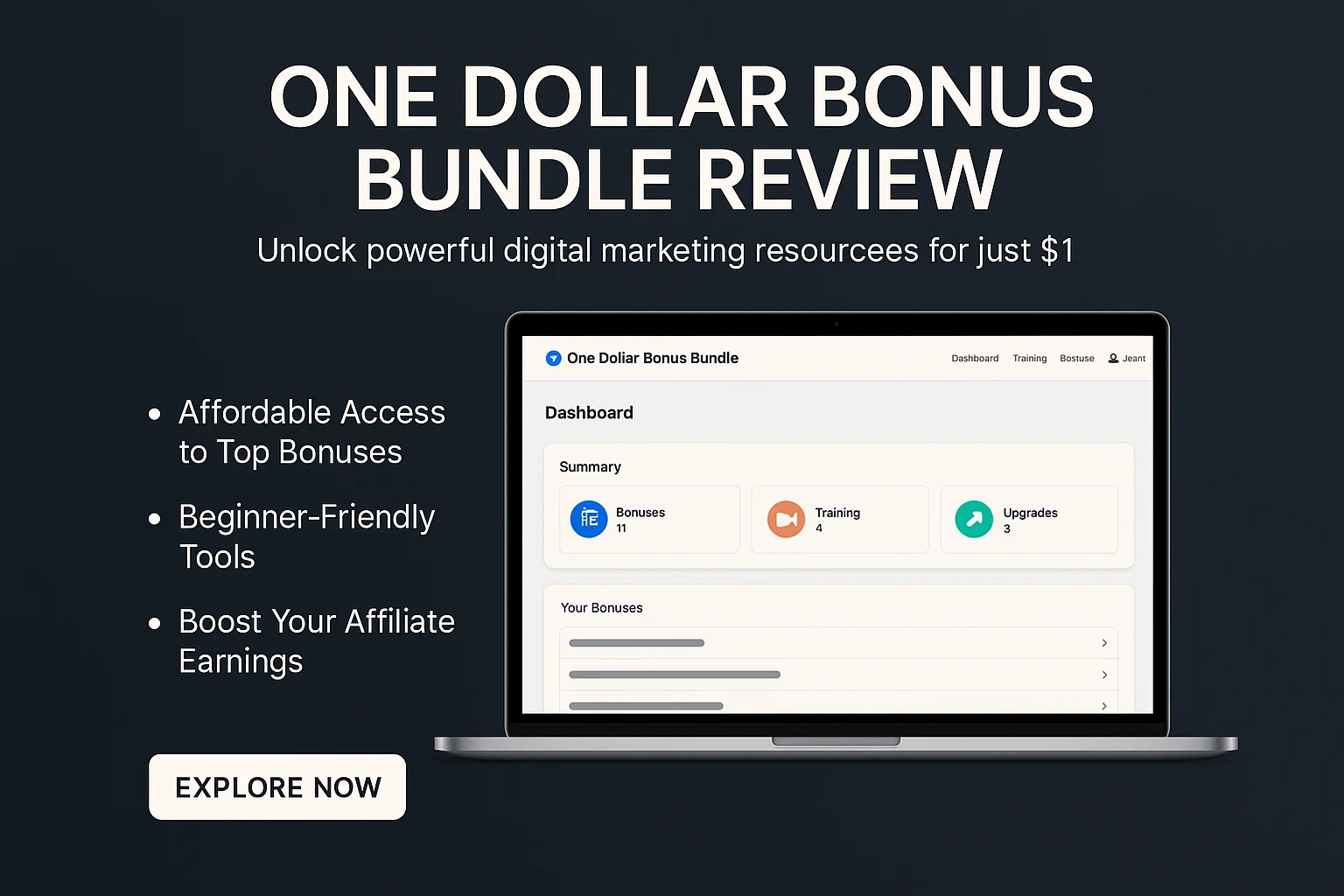 One Dollar Bonus Bundle Review: Honest Insights, Pros, Cons & Buying Guide featured image