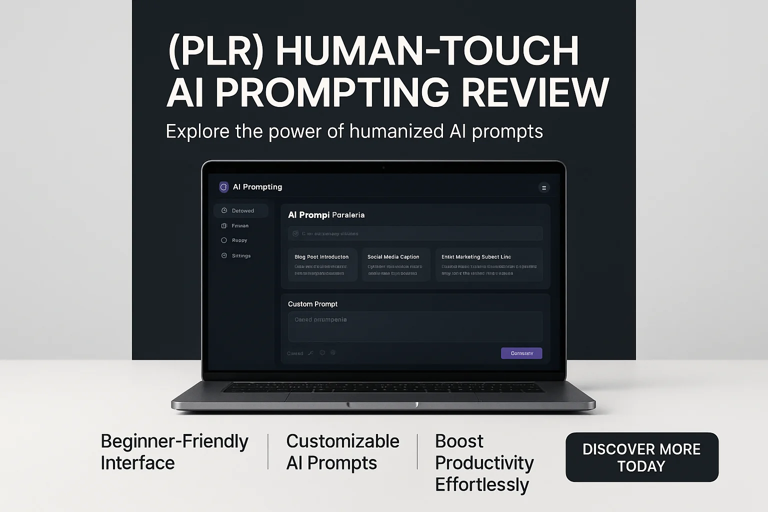 (PLR) Human-Touch AI Prompting Review: Honest Insights on Features, Benefits & Buying Guide featured image
