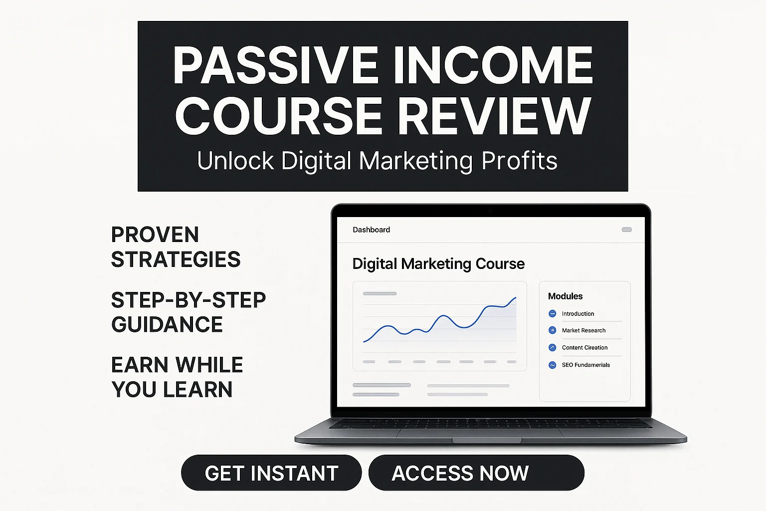 Passive Income Course Review: Unlock Real Digital Marketing Profits Today featured image