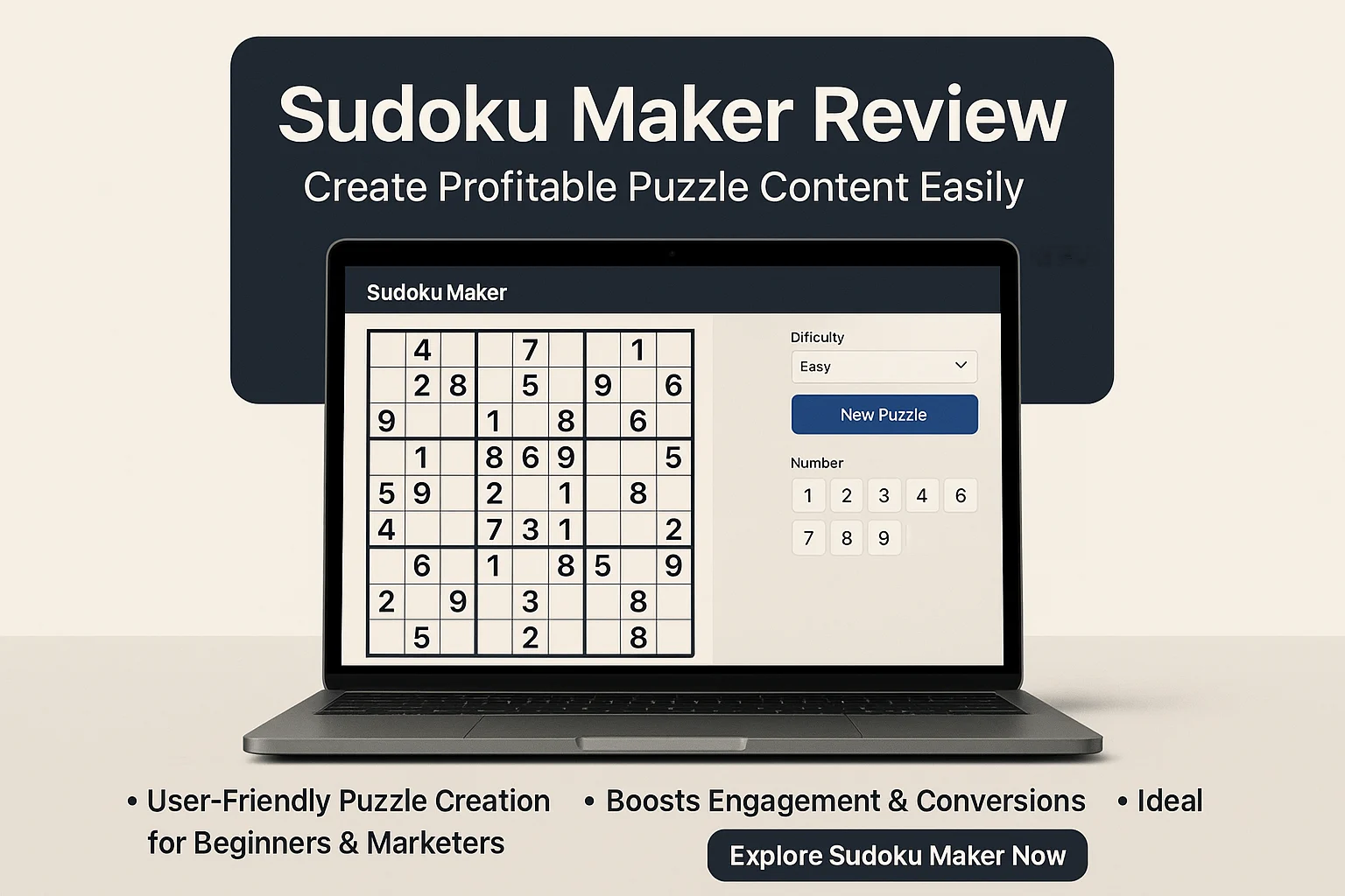 Sudoku Maker Review: Honest Insights on Benefits, Drawbacks & Who Should Buy featured image
