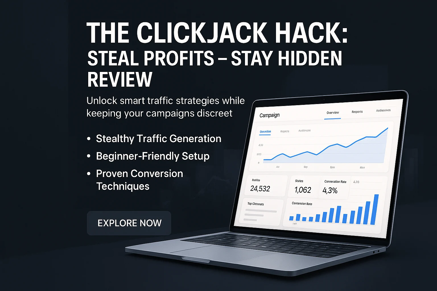 The Clickjack Hack : Steal Profits - Stay Hidden Review – An Honest Look at This Traffic Tool featured image