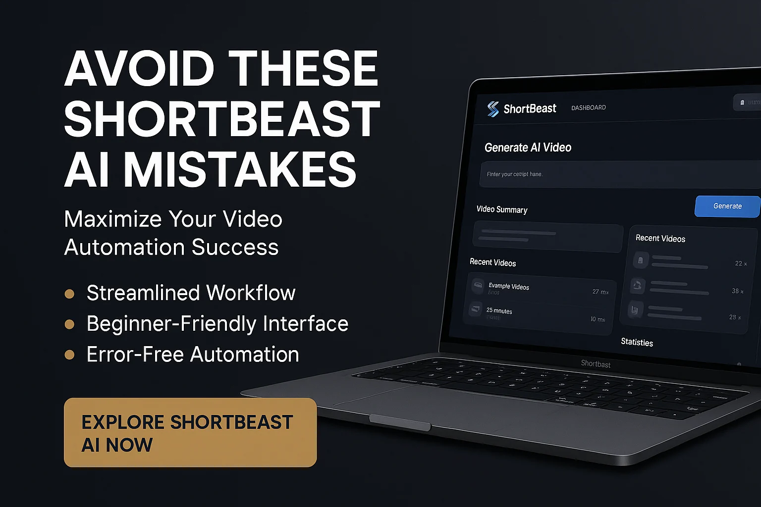 Top ShortBeast AI Mistakes to Avoid for Smooth Video Automation Success featured image