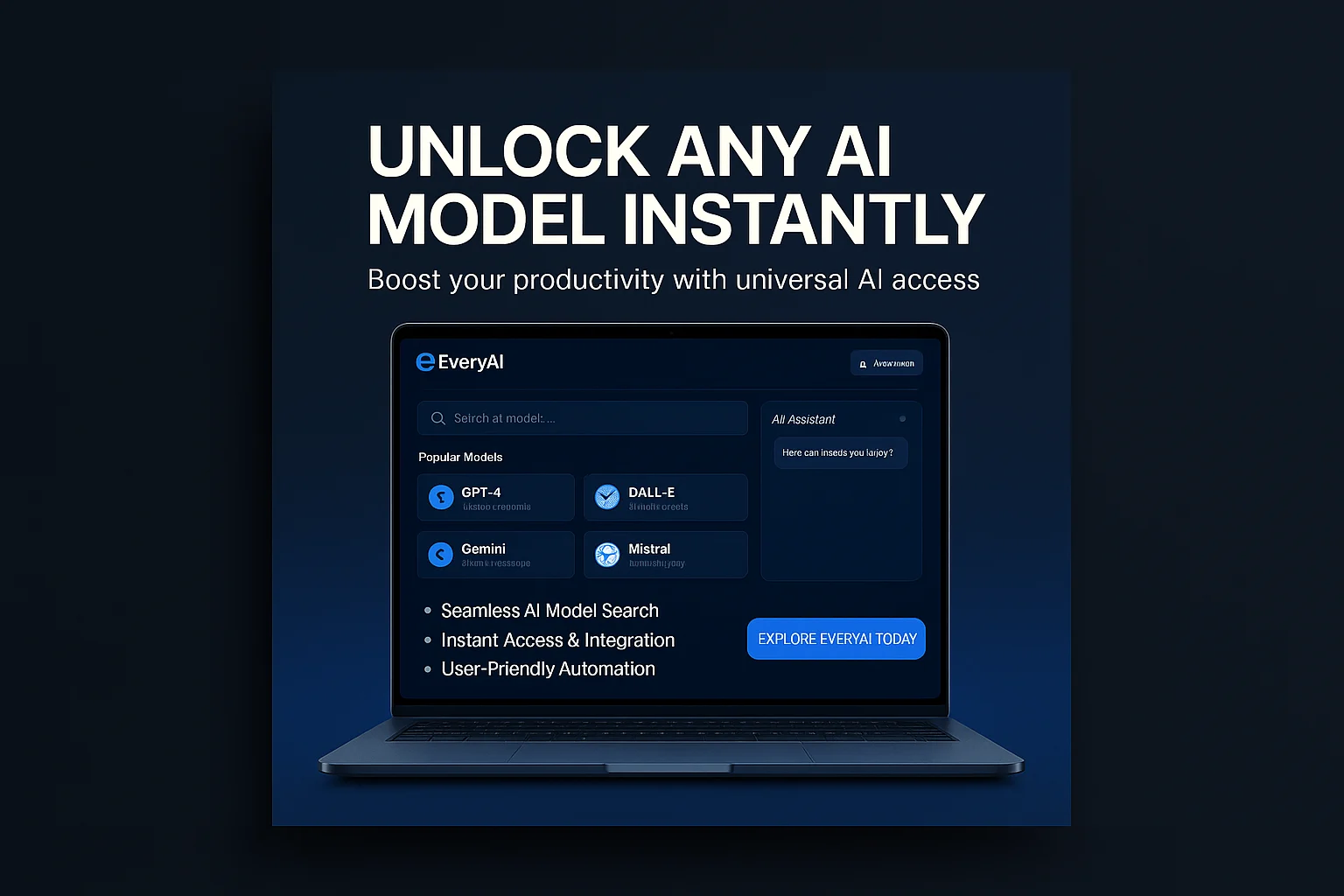 Unlock Real Productivity Gains with EveryAI - Universal AI App Benefits featured image