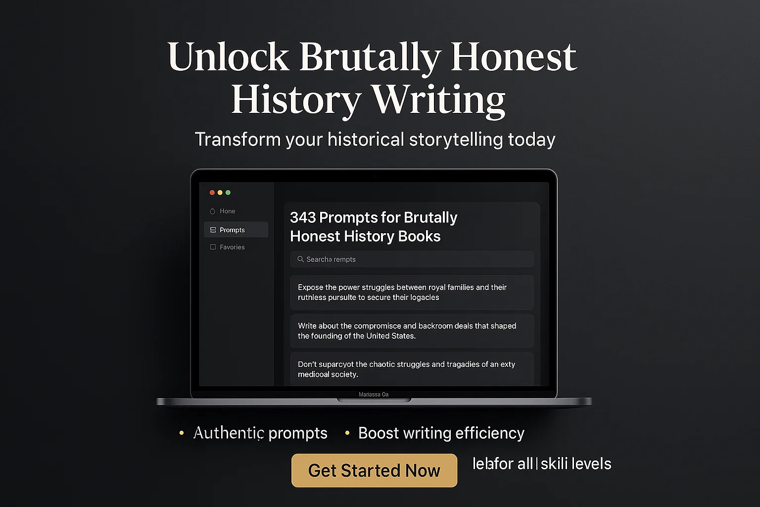 Unlock Real Writing Power: 343 Prompts for Brutally Honest History Books Benefits Explained featured image
