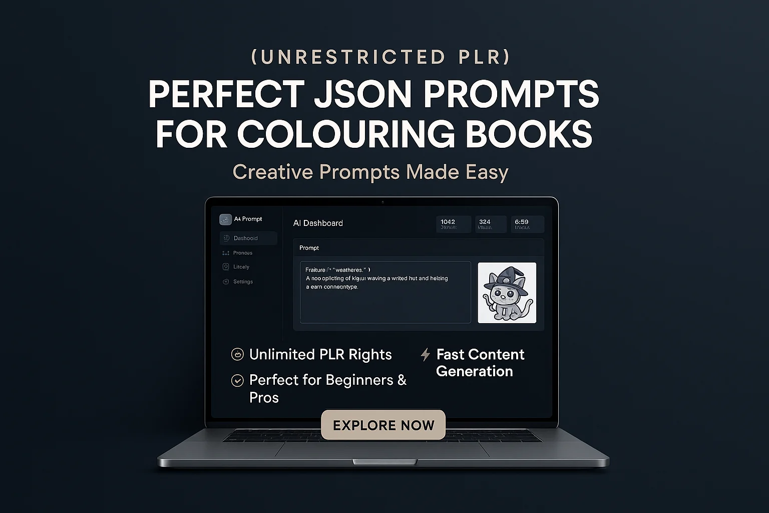 (Unrestricted PLR) Perfect JSON Prompts for Colouring Books Review: Honest Insights and Key Considerations featured image