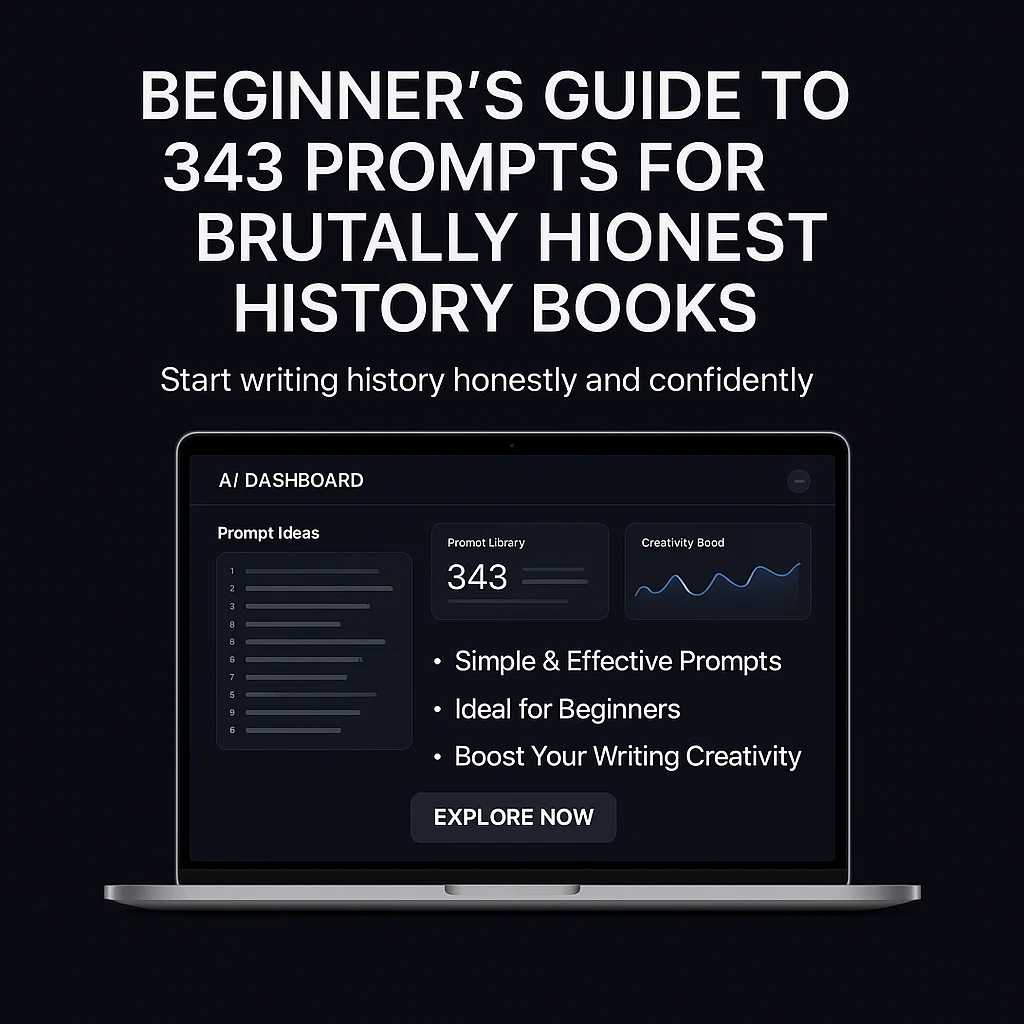 343 Prompts for Brutally Honest History Books Beginner Guide: Start Writing with Confidence featured image