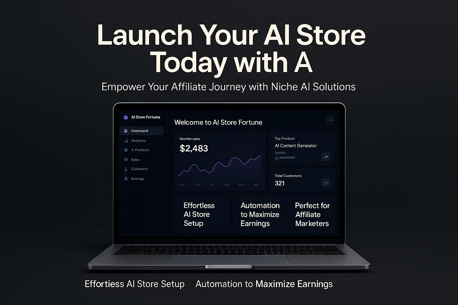 AI Store Fortune for Affiliate Marketers: Your Niche Solution to Launch a Profitable AI Store featured image