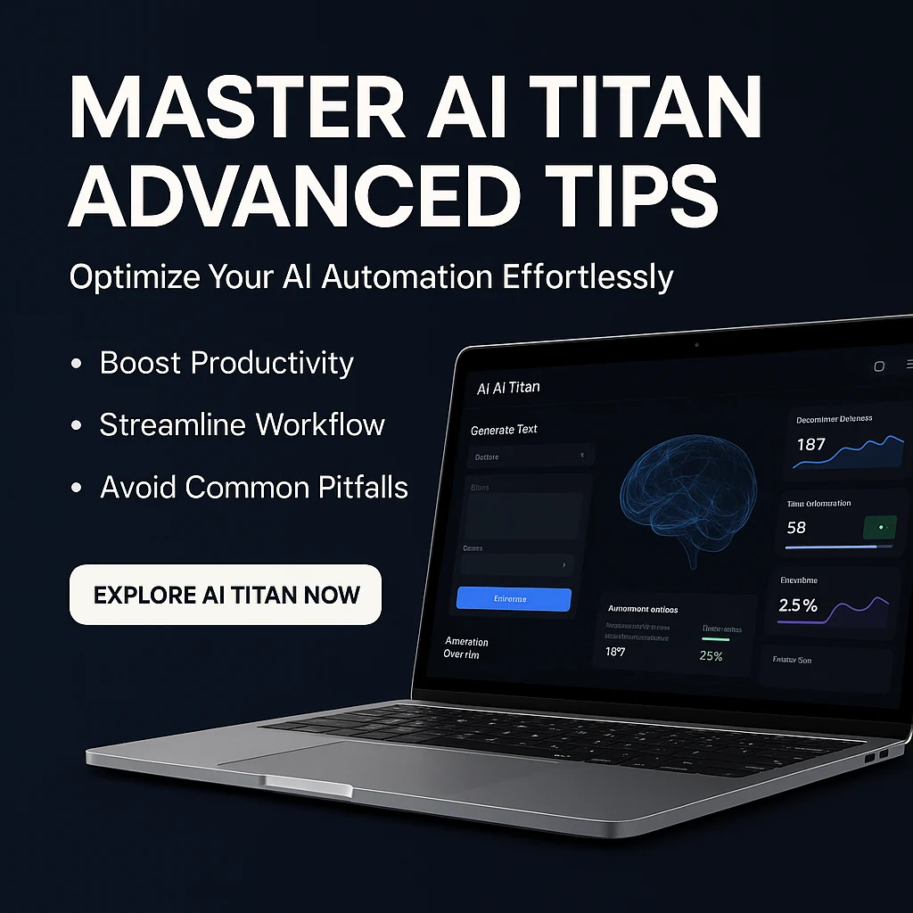 AI Titan Advanced Tips: Mastering Optimization for Maximum Efficiency featured image