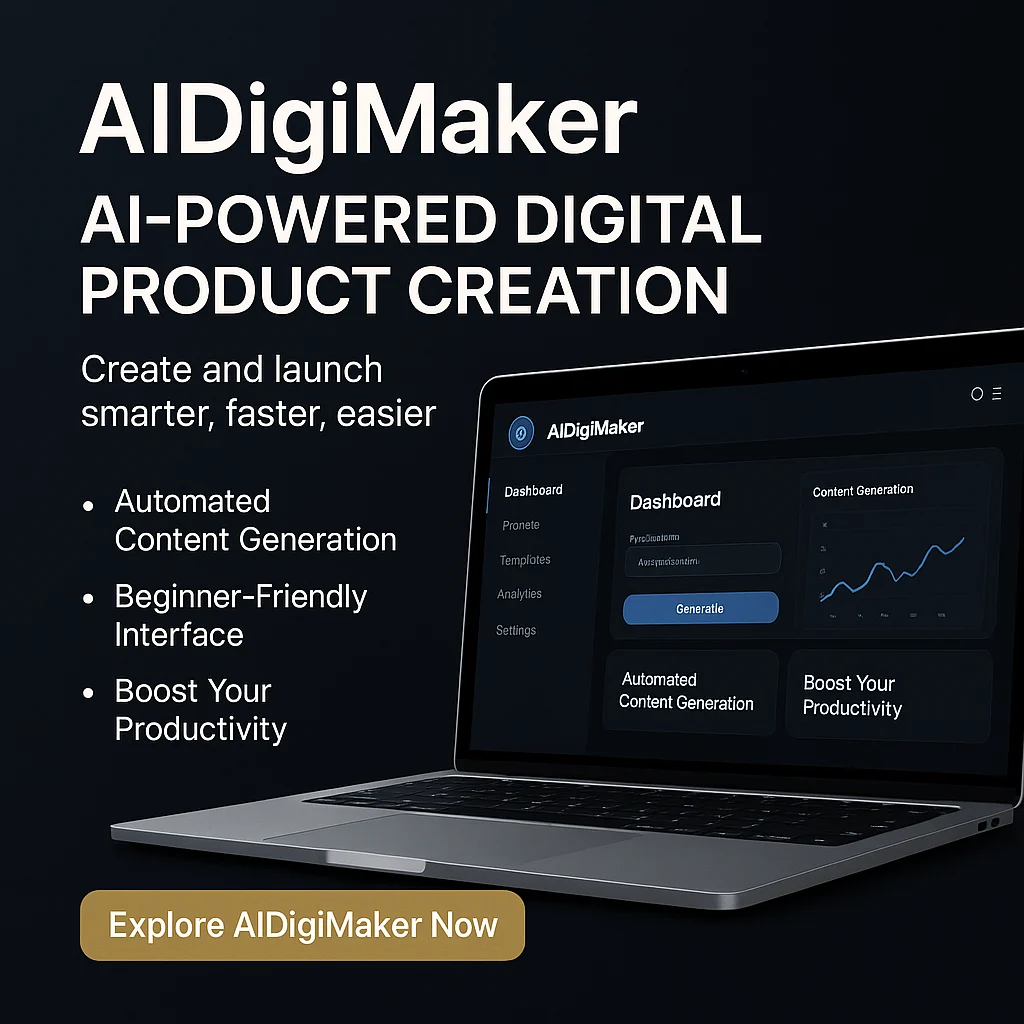 AIDigiMaker Review: Honest Overview of Features, Benefits, and Buying Considerations featured image