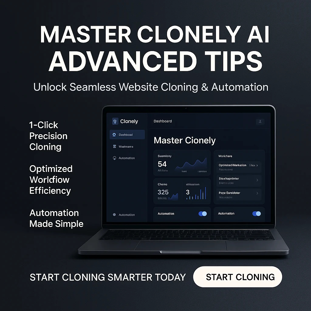 Advanced Tips to Master Clonely AI - 1-Click AI Cloner for Any Website featured image