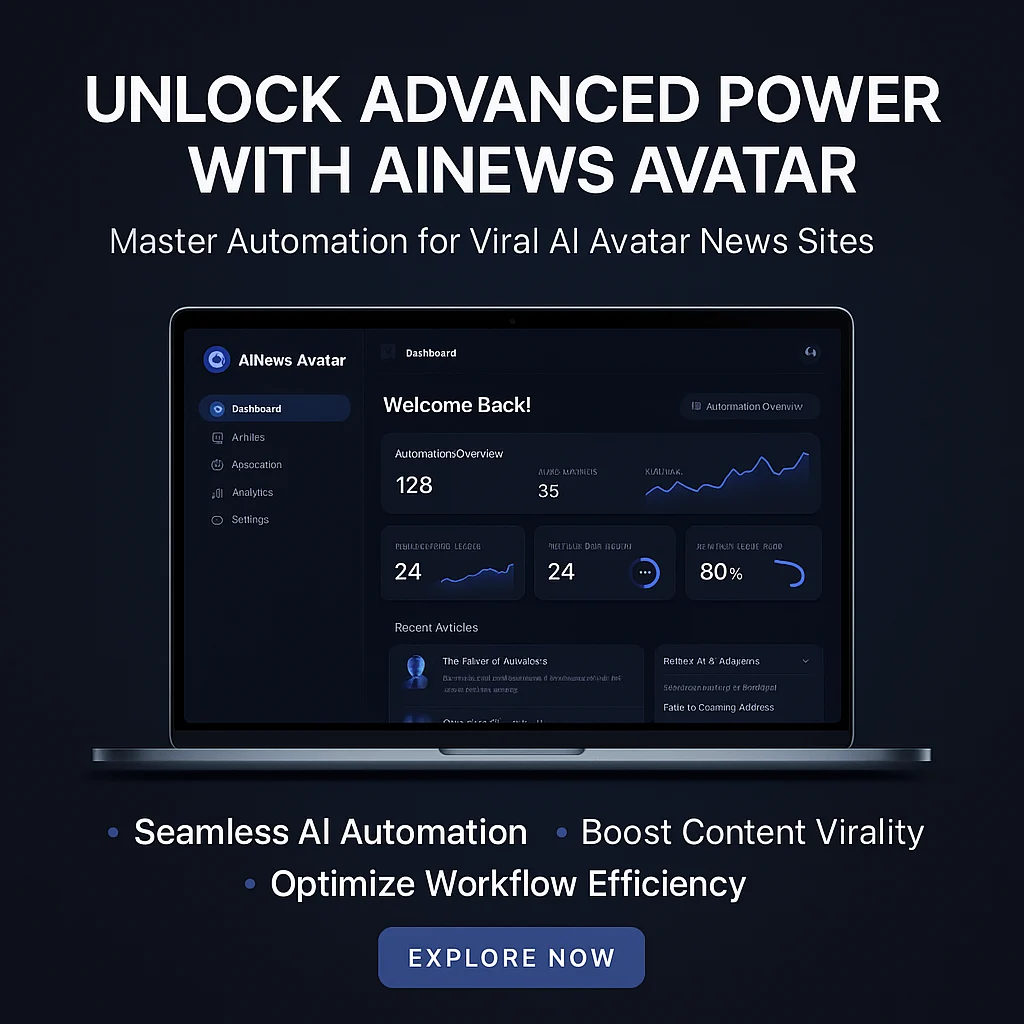 Advanced Tips to Unlock the Full Power of AINews Avatar : Creates Automated Viral AI Avatar News Site featured image