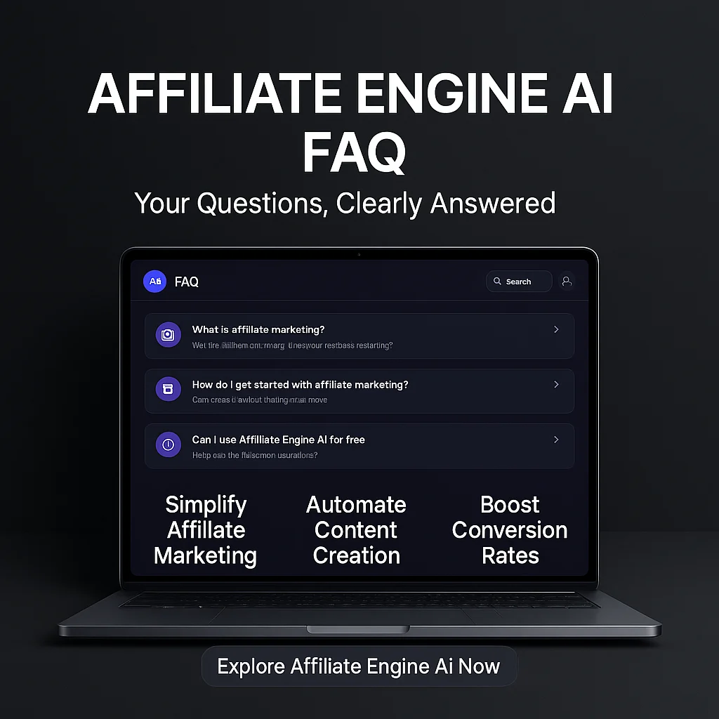Affiliate Engine Ai FAQ: Your Essential Questions Answered featured image