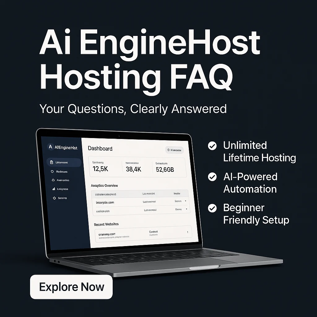 Ai EngineHost - AI App-Supported Unlimited Lifetime Hosting FAQ: Your Top Questions Answered featured image