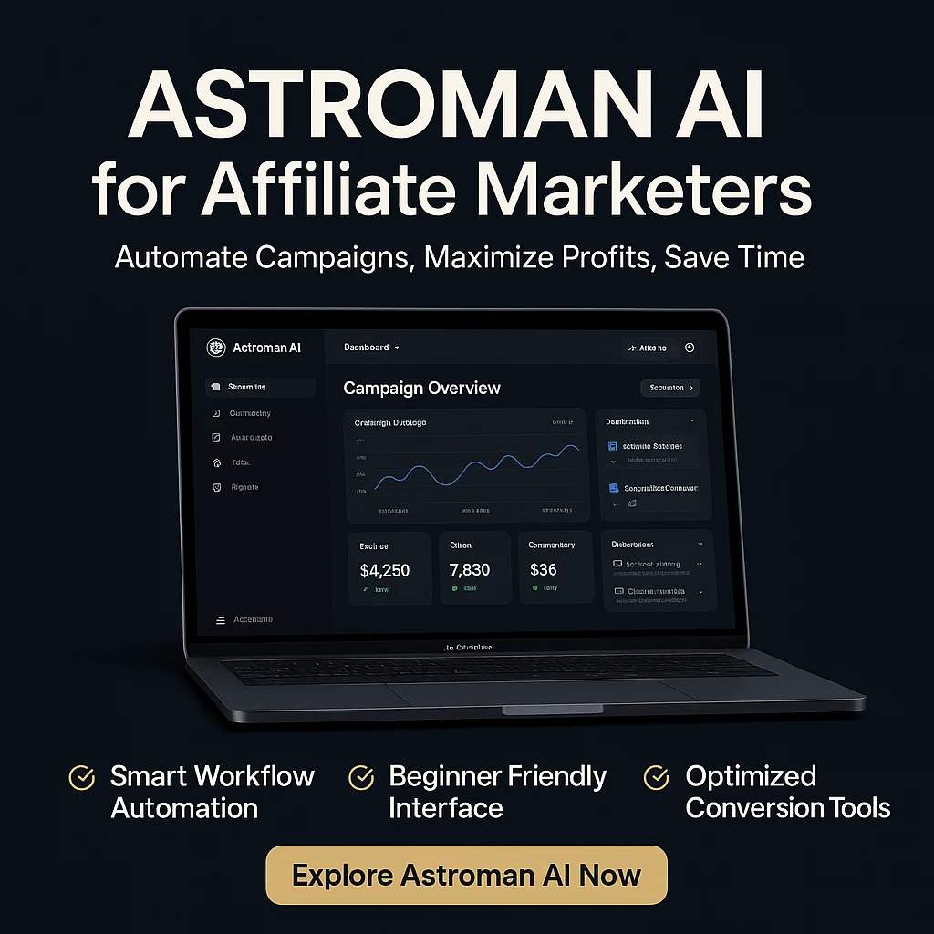 Astroman AI for Affiliate Marketers: Boost Your Campaigns with Smart Automation featured image