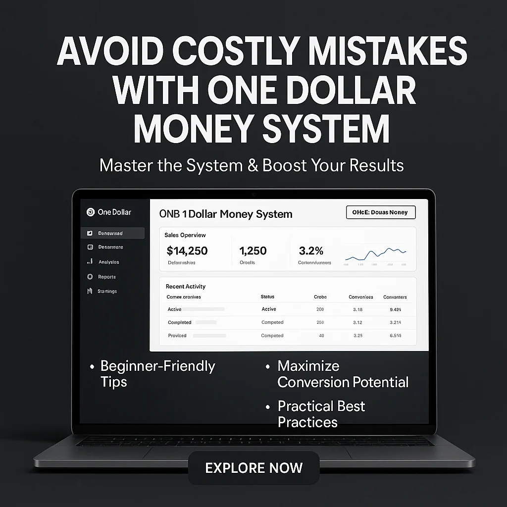 Avoid These Common One Dollar Money System Mistakes for Digital Marketing Success featured image