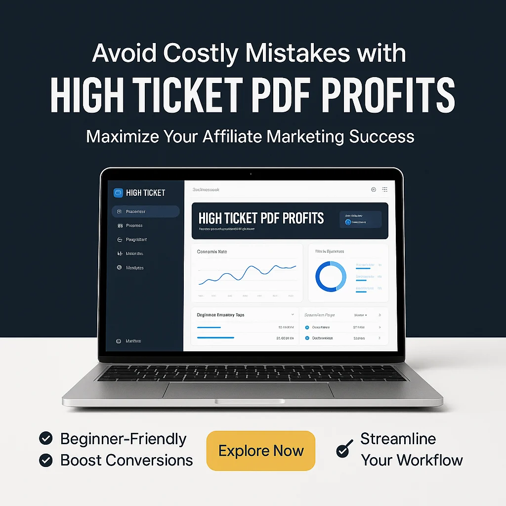 Avoid These HIGH TICKET PDF PROFITS Mistakes for Maximum Success featured image