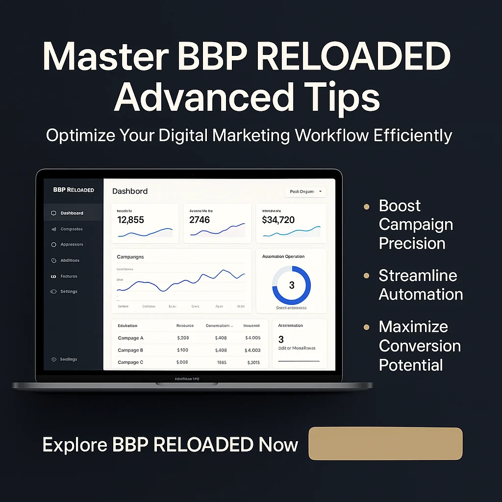 BBP RELOADED Advanced Tips: Optimize Your Digital Marketing Workflow Like a Pro featured image