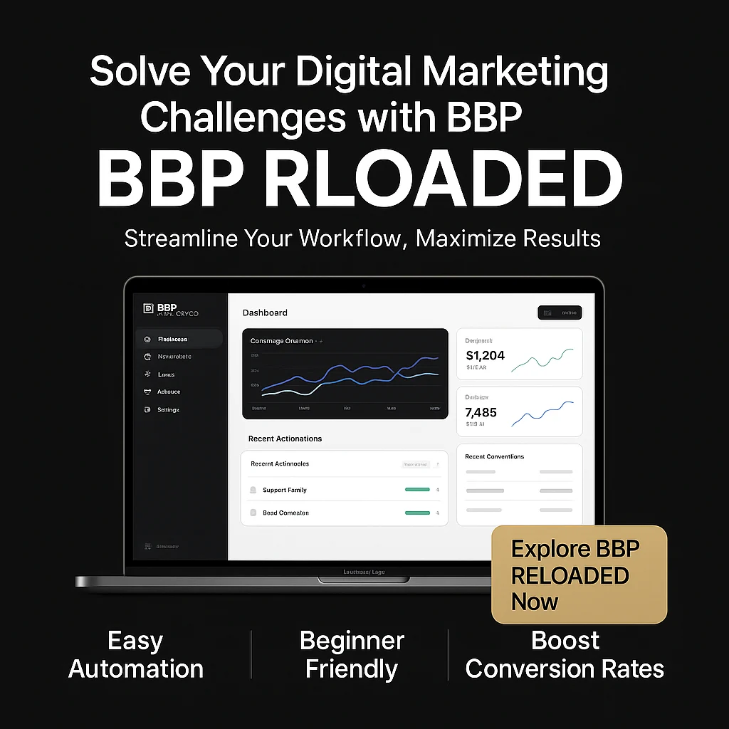 BBP RELOADED Problems Solved: Overcoming Digital Marketing Roadblocks Efficiently featured image