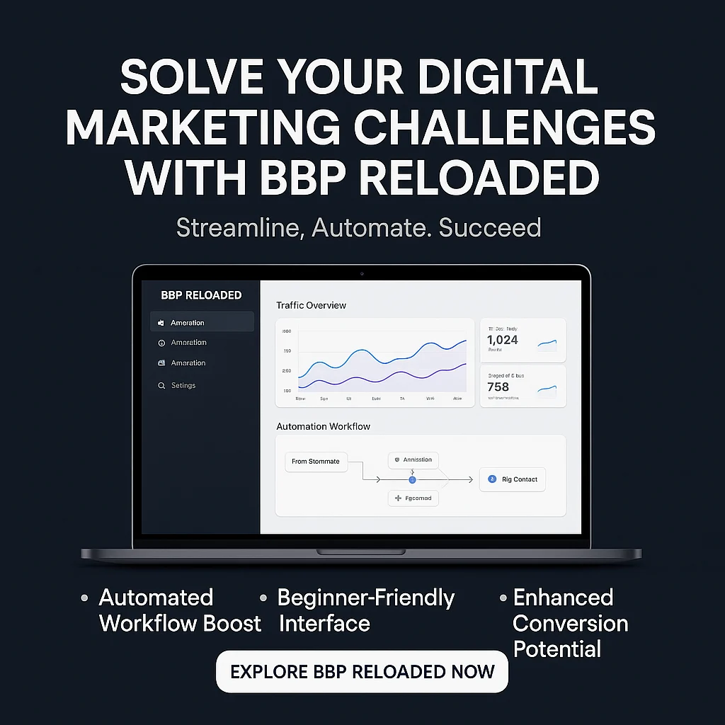 BBP RELOADED Problems Solved: Your Solution to Key Digital Marketing Challenges featured image