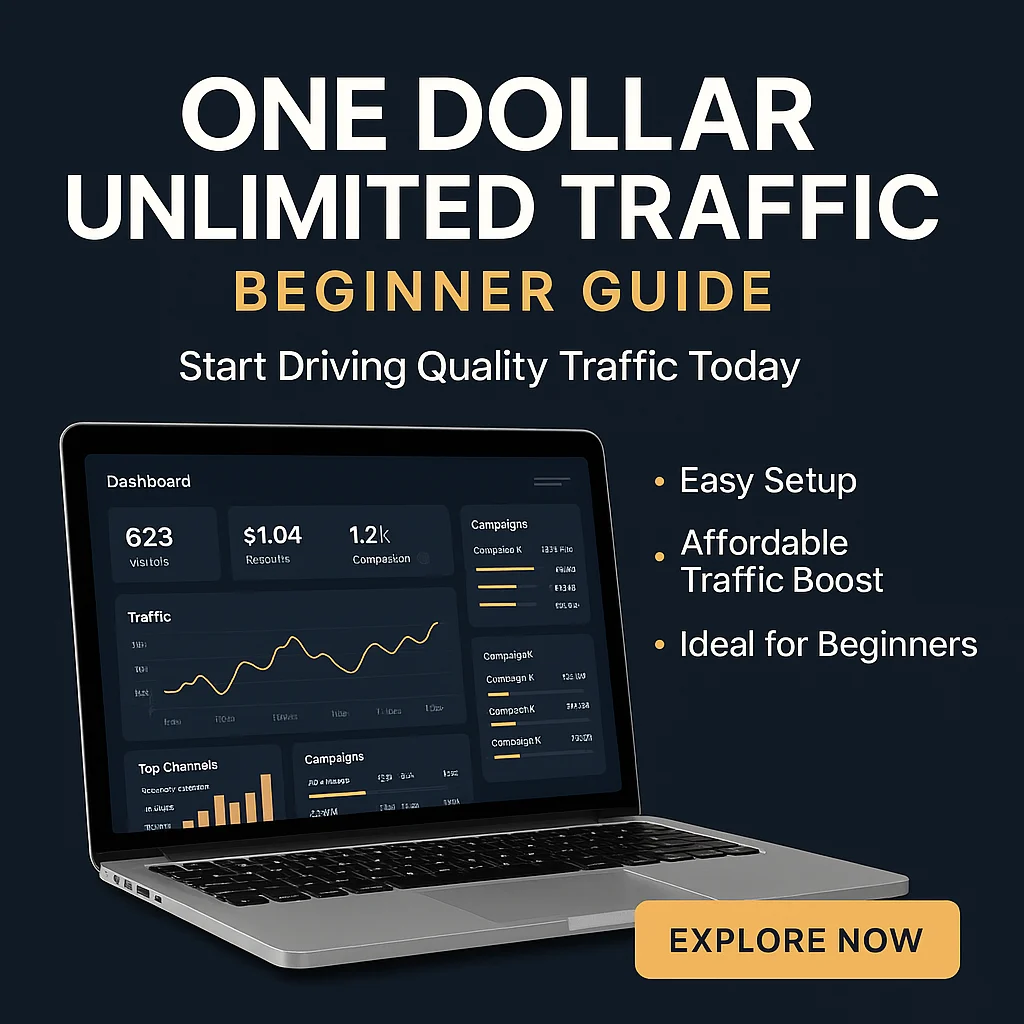 Beginner Guide: How to Get Started with One Dollar Unlimited Traffic for Effective Traffic Generation featured image