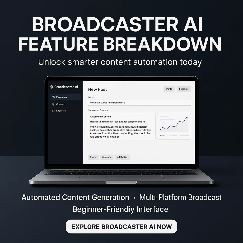 Broadcaster AI Feature Breakdown: Unlocking the Power of Smart Content Automation featured image