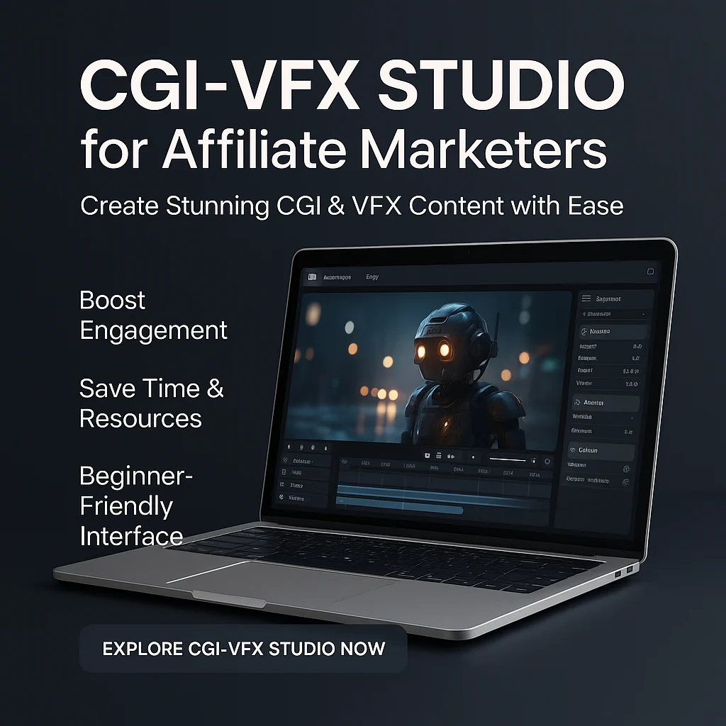CGI-VFX Studio for Affiliate Marketers: Transform Your Promo Content with Stunning Visual Effects featured image