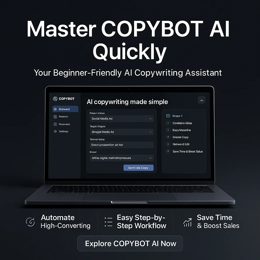COPYBOT AI Beginner Guide: How to Get Started with This Powerful AI Copywriting Software featured image