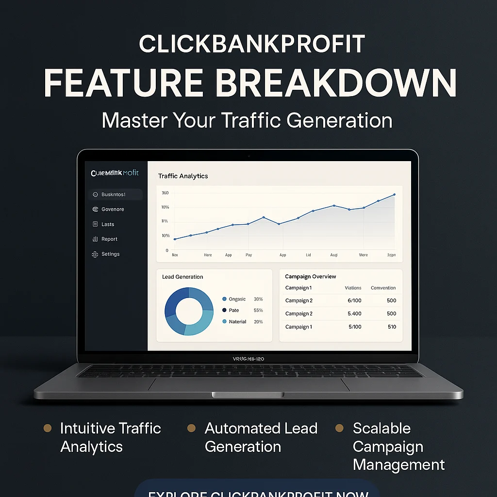 ClickBankProfit Feature Breakdown: Unlocking Powerful Traffic Generation Capabilities featured image