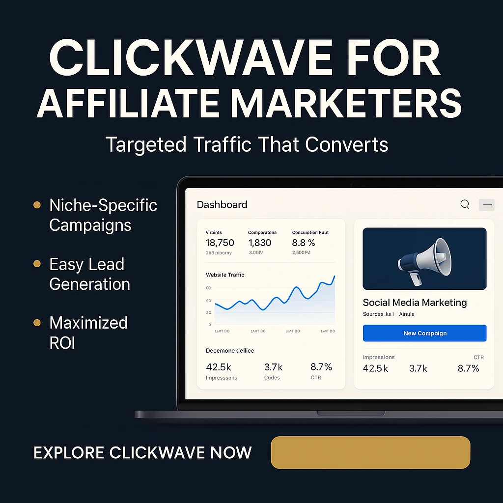 ClickWave for Affiliate Marketers: Targeted Traffic Solutions That Convert featured image