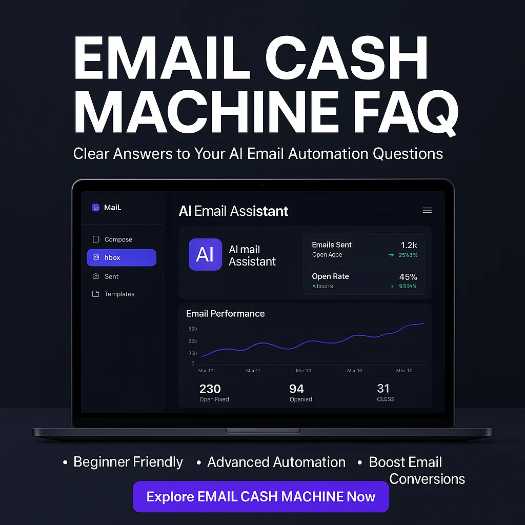 EMAIL CASH MACHINE FAQ: Answers to Your Top Questions About This AI Email Automation Software featured image