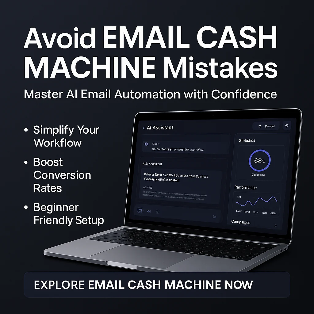 EMAIL CASH MACHINE Mistakes to Avoid for Smooth AI Email Automation Success featured image