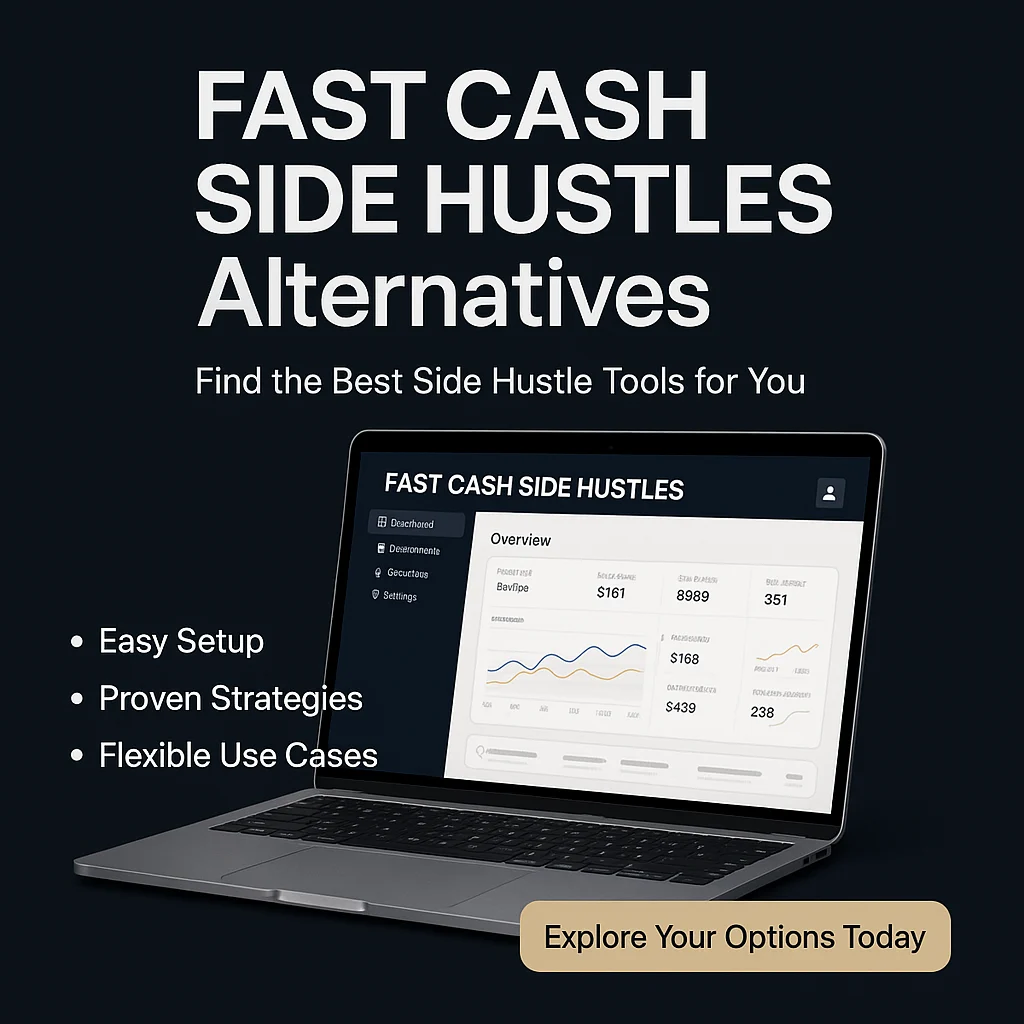 FAST CASH SIDE HUSTLES Alternatives: When to Consider Other Options and Why This Software Might Still Be Right for You featured image