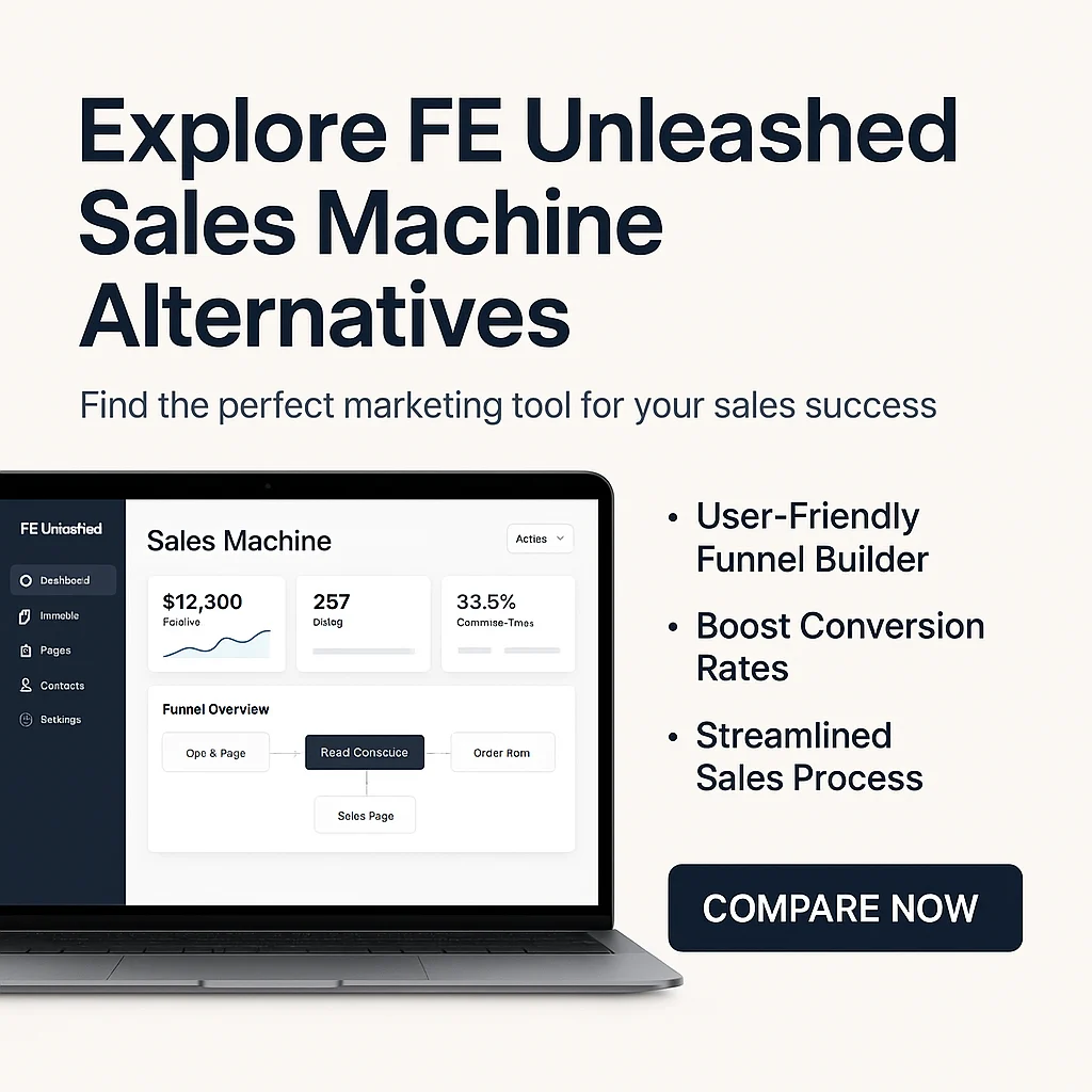 FE Unleashed Sales Machine Alternatives: When to Consider and Why It Might Still Be Your Best Choice featured image