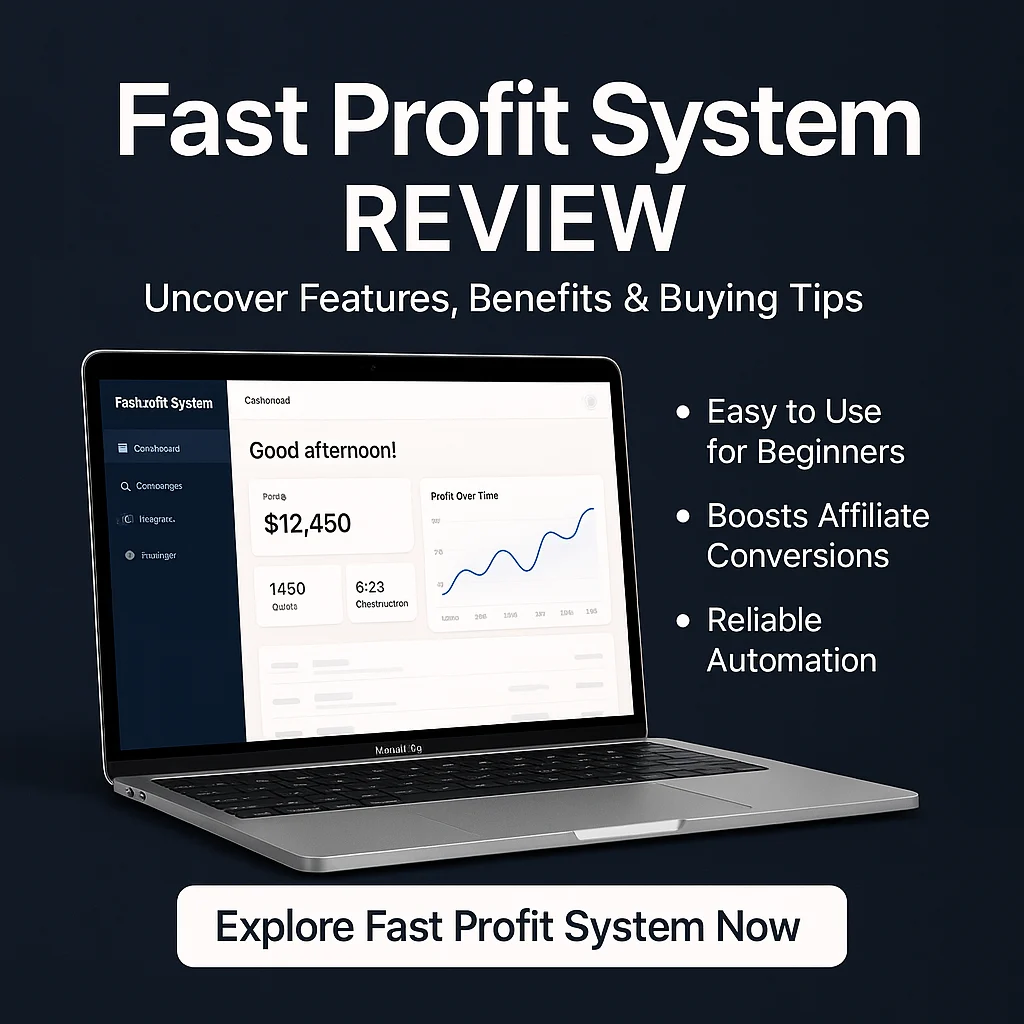 Fast Profit System Review: Honest Overview of Features, Benefits & Buying Considerations featured image