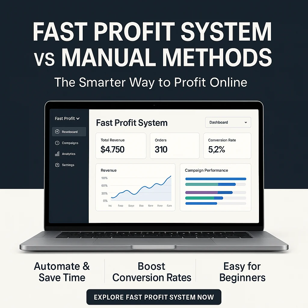 Fast Profit System vs Manual Methods: Why Automation Wins in Digital Marketing featured image