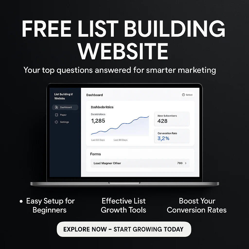 Free List Building Website FAQ: Answers to Your Top Buyer Questions featured image